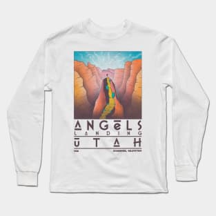 Angels landing, Utah, USA Long Sleeve T-Shirt